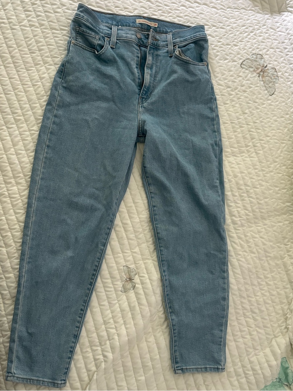 Levi’s Classic High-Waist Light Blue Women's Jeans